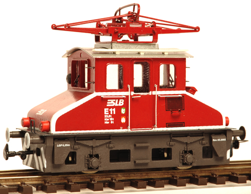 Ferro Train 105-611 - Austrian Electric Locomotive SLB E 11, red/white trim